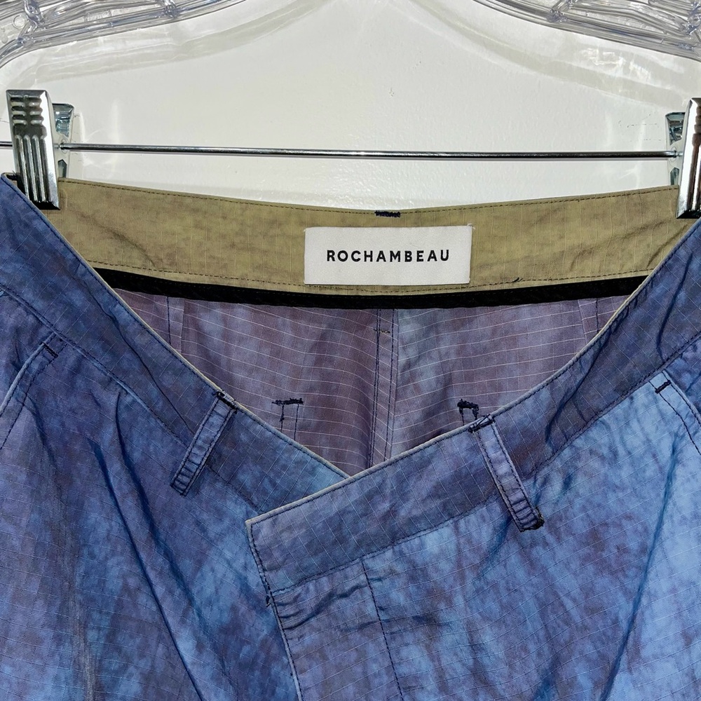Rochambeau Blue Tie-Dye Shorts